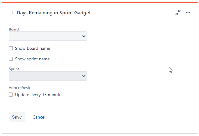 Jira Dashboards: Gadget Settings